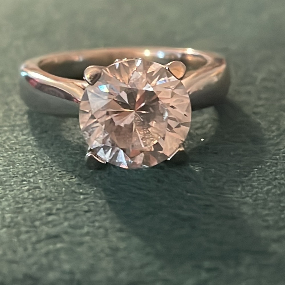 Sterling Silver Cubic Zirconia Ring